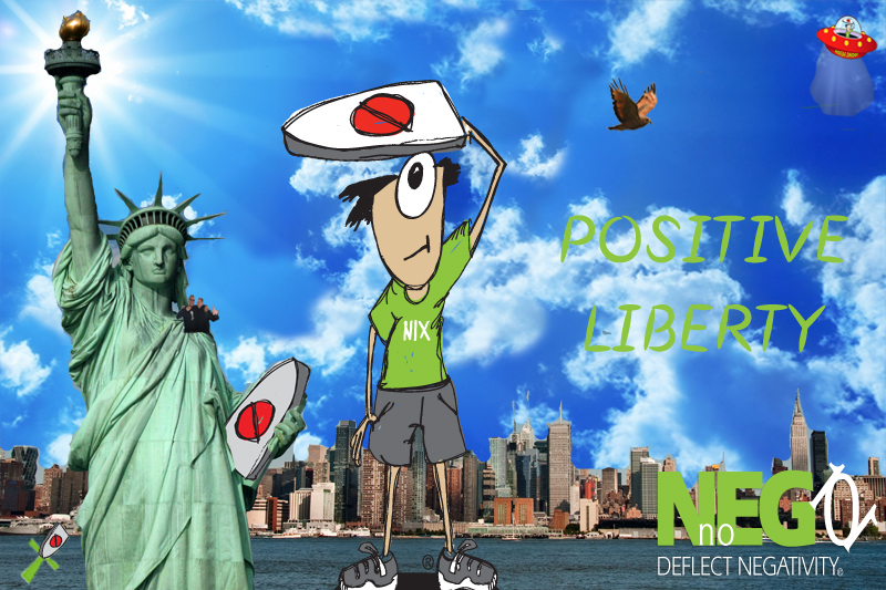 Positive Statue of Liberty